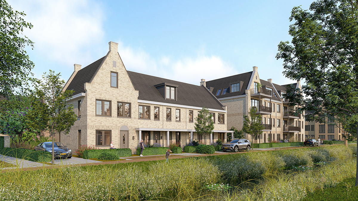 Nieuwbouwwoningen in BuitenKreek in Maassluis