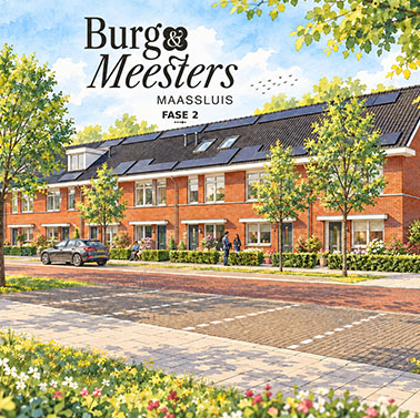 Nieuw woongeluk in Maassluis: Burg & Meesters Fase 2